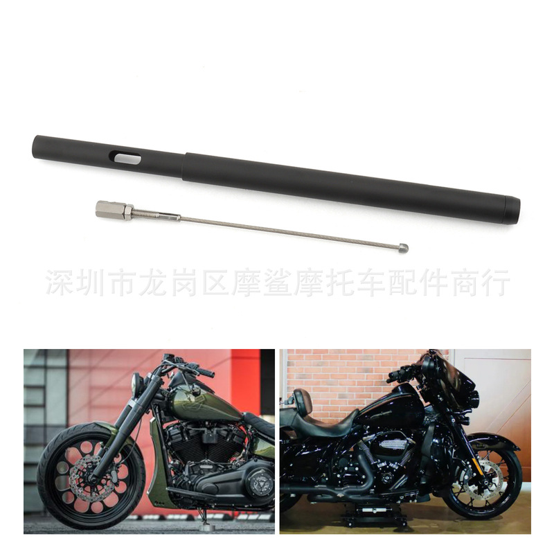 Suitable for Harley's modified travel road glider 21-23 soft tail clutch cable extension 8/6/4 inch