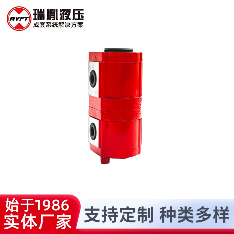 Производитель поставляет гидравлический масляный насос Rui Yi двухшестеренчатый насос