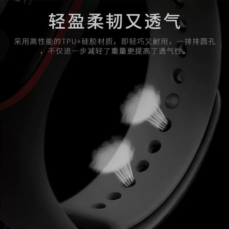 Подходит к браслету Xiaomi 7/6/5/4/3 версия NFC заменить запястья силиконовые три четыре, пять, шесть семь ремешков