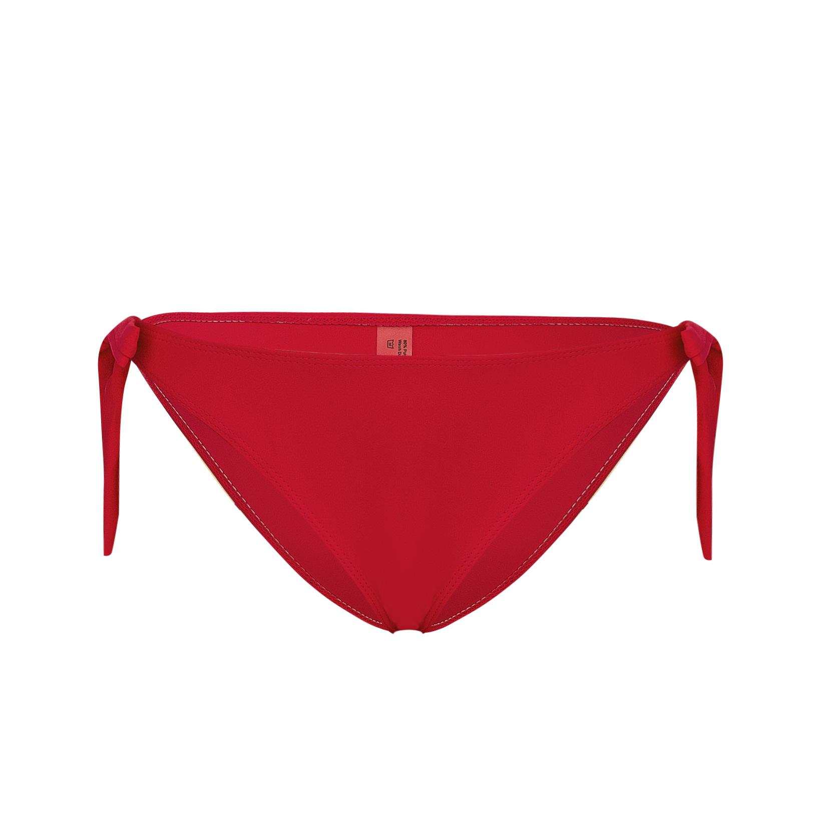 2025 nuevo color sólido de verano pantalones de baño de playa sexy para mujeres Europa y América de cintura alta bikini pantalones de natación al por mayor image 7