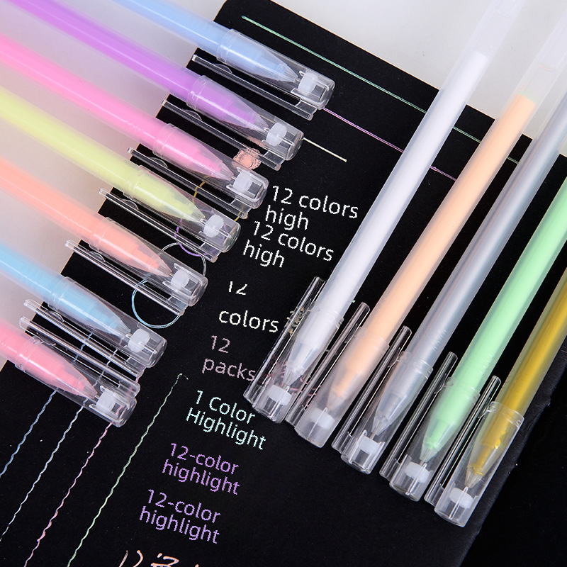 New box large -capacity high -gloss pen Diary Graffiti Student…