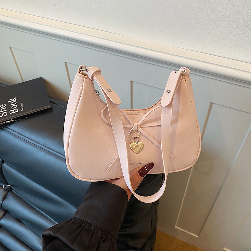 Borsa a tracolla da donna con fiocco per il pendolarismo_voghion.com
