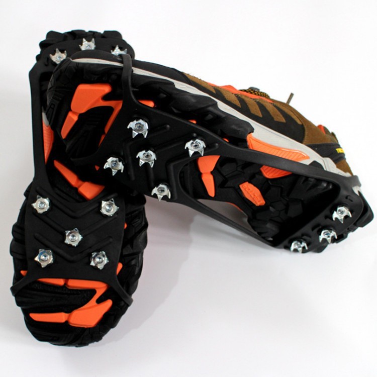 Winter crampon anti-slip shoe covers, suitable for snowy outdoor environments, anti-fall protection, unisex and elderly, shoe sole anti-slip wonder.