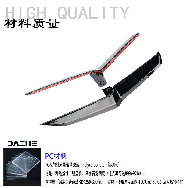 Suitable for Yamaha 22+ model TMAX560, specialized leg wind guards, knee guards, side wind deflectors, modification accessories