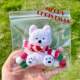Super Soft Creative Flocking Christmas West Highland Pinch Music Toy Decompression Vent Christmas Wind Decompression Pinch Music Toy