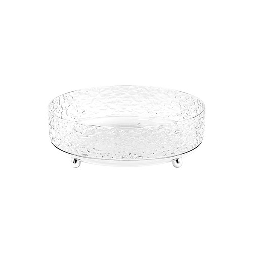 Light luxury fruit plate, home living room coffee table, fruit plate, rotating dry fruit plate, new high-end candy and snack display plate