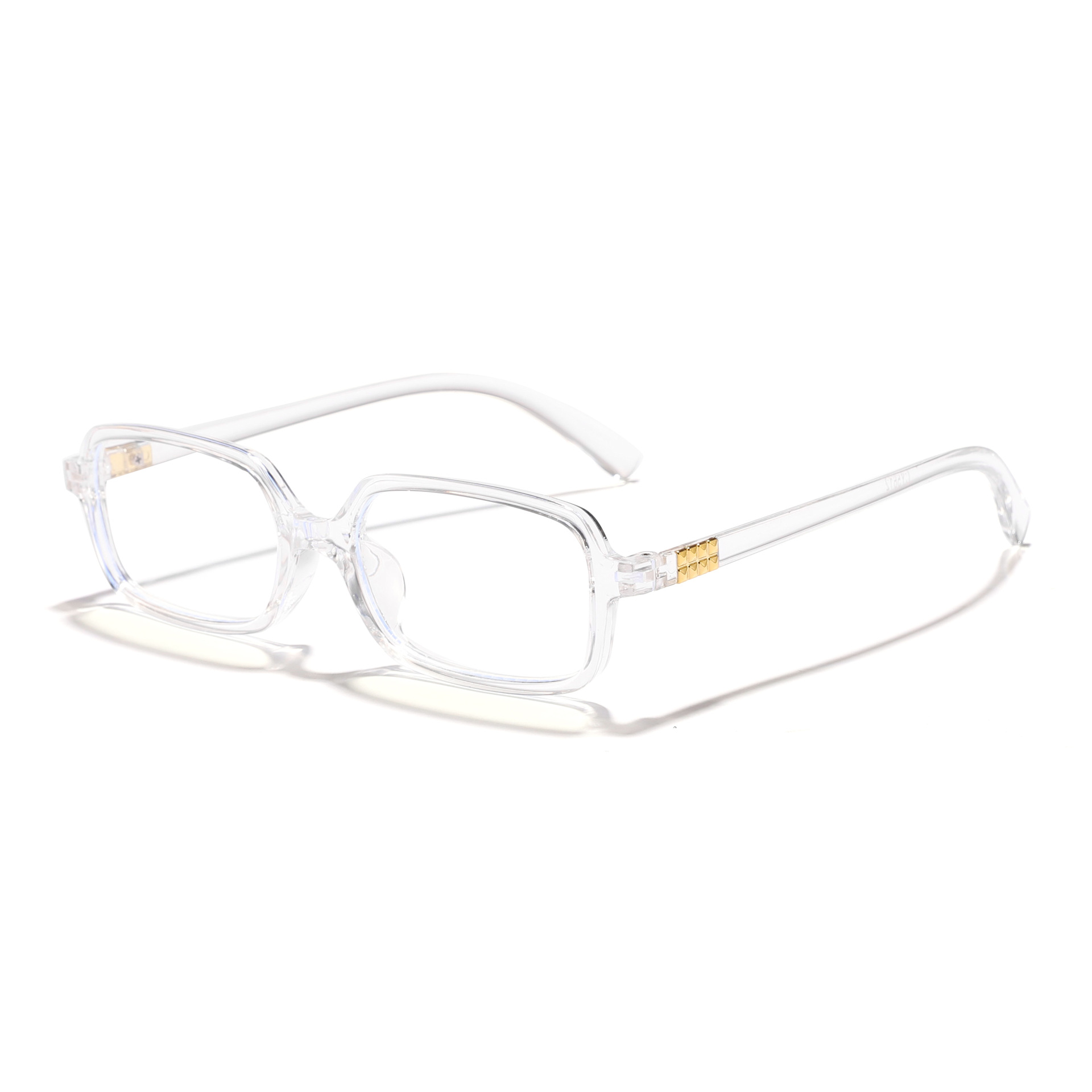 2025 nueva versión coreana transfronteriza de gafas antiazules de montura cuadrada pequeña para hombres y mujeres pueden equiparse con gafas de montura de miopía Glasses