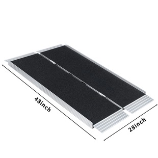 New ZAP2211M front and rear deck aluminum ladder, wheelchair ramp, motorcycle ramp, aluminum alloy, aluminum tray