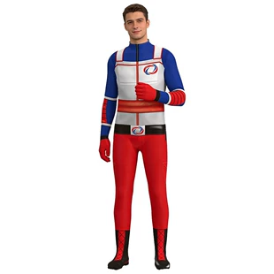 Костюм супергероя KID DANGER облегающий