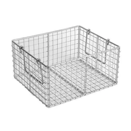 Сетчатая корзина из нержавеющей стали 304, корзина для дезинфекции инструментов, сетчатая корзина для ультразвуковой очистки, корзина с большими отверстиями