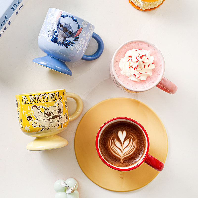 Disney dibujos animados tazas de animales creativos lindos locos zoológicos tazas de cerámica tazas de agua de oficina café