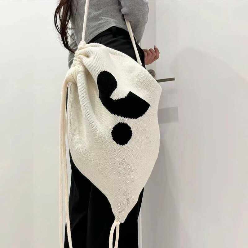 Wen Junhui same style Rest And Recreation South Korea designer brand drawstring backpack backpack