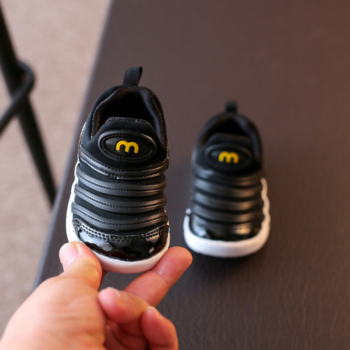 Autumn and winter new style baby caterpillar shoes for boys and girls 1-6 years old and 3 children's breathable toddler shoes trend wholesale