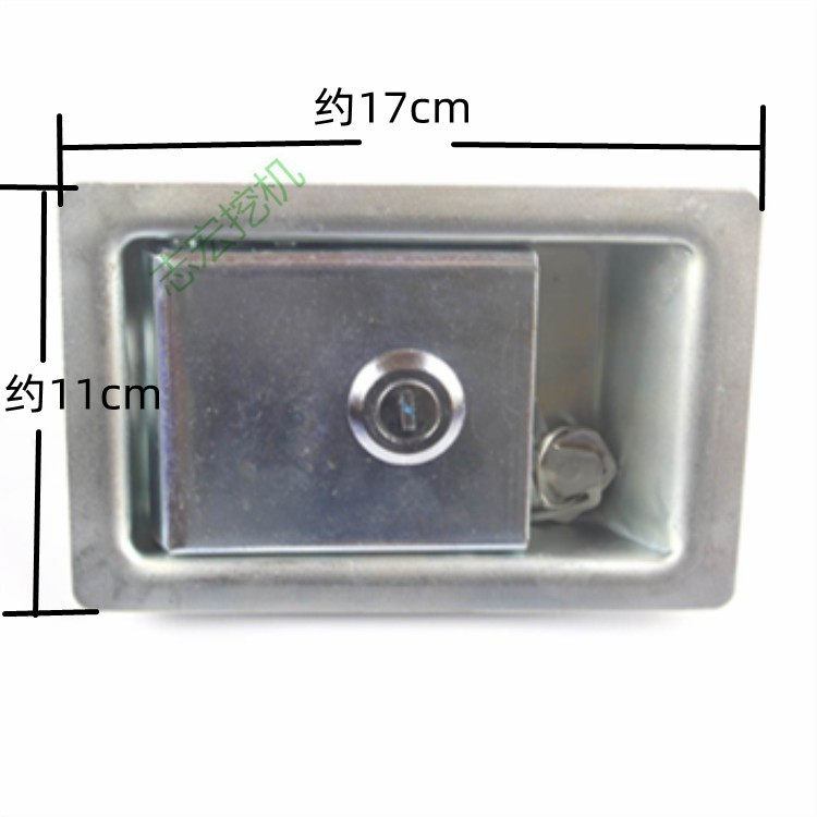 适用于小松PC挖机 挖掘机配件 边盖锁 侧门锁/边门锁/液压泵门锁