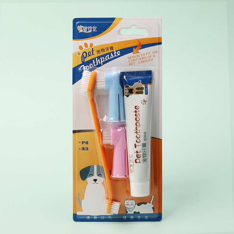 Pasta de dientes para mascotas, cepillo de dientes, perro, gato, dientes, perro, gato, gato, gato, gato, gato, gatito, cachorro, cepillo de dientes desechable, juego de pasta de dientes