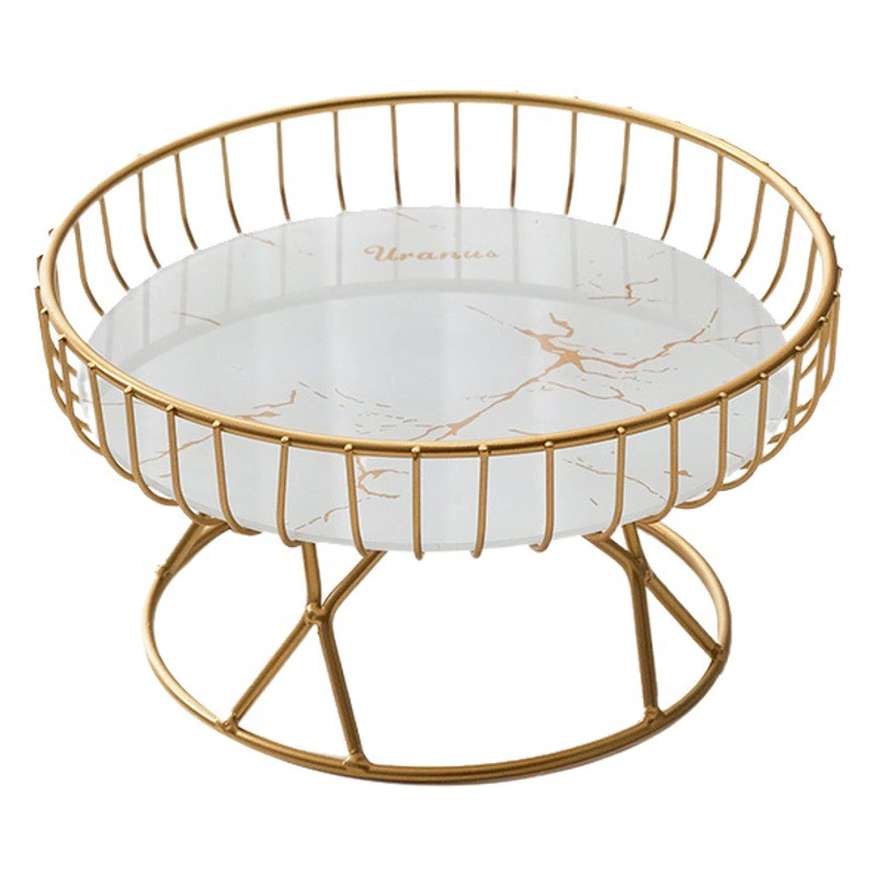 Креативная стеклянная тарелка с фруктами в гостиной журнальный столик для домашних конфет