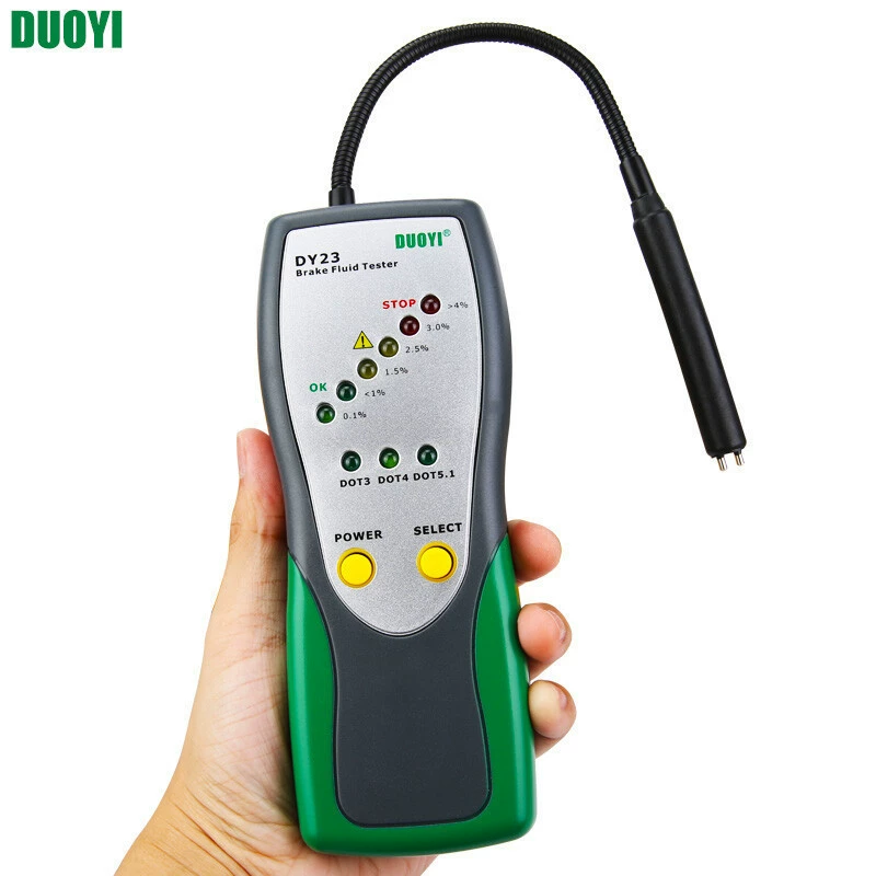 Еще один детектор тормозного масла Тестовая ручка для тормозной жидкости Автомобильный детектор тормозного масла Тестовая ручка DY23