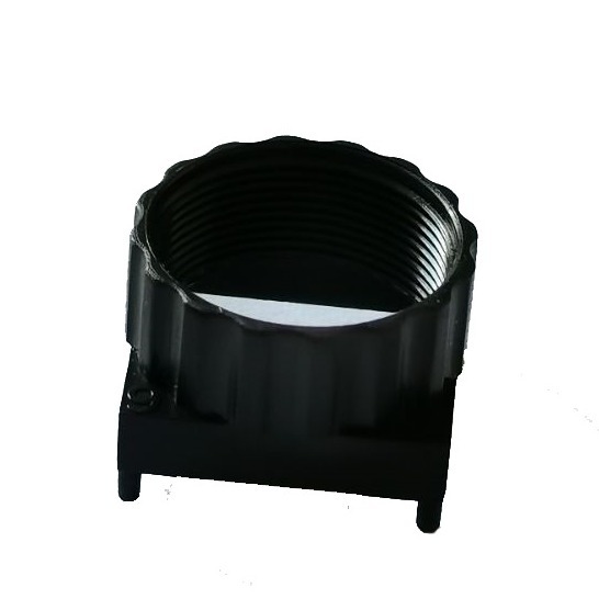 COMS专用塑胶镜头ABS料镜头座M12*P0.5牙镜头座