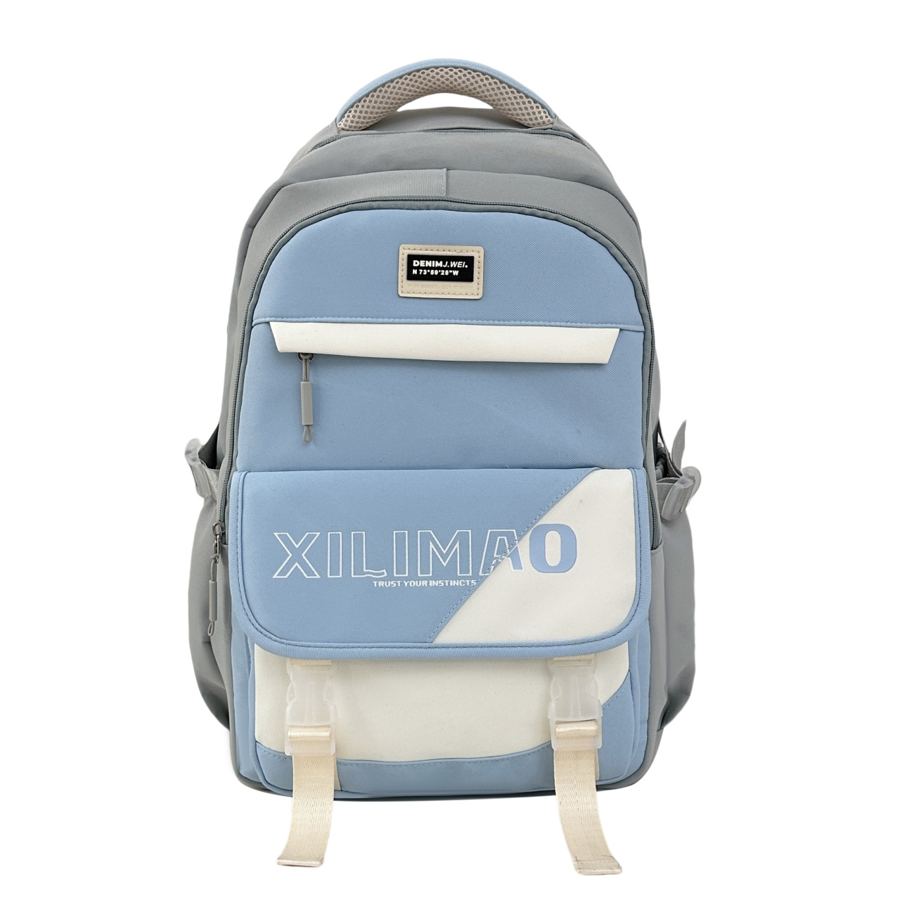 Mochila escolar de gran capacidad para estudiantes de secundaria