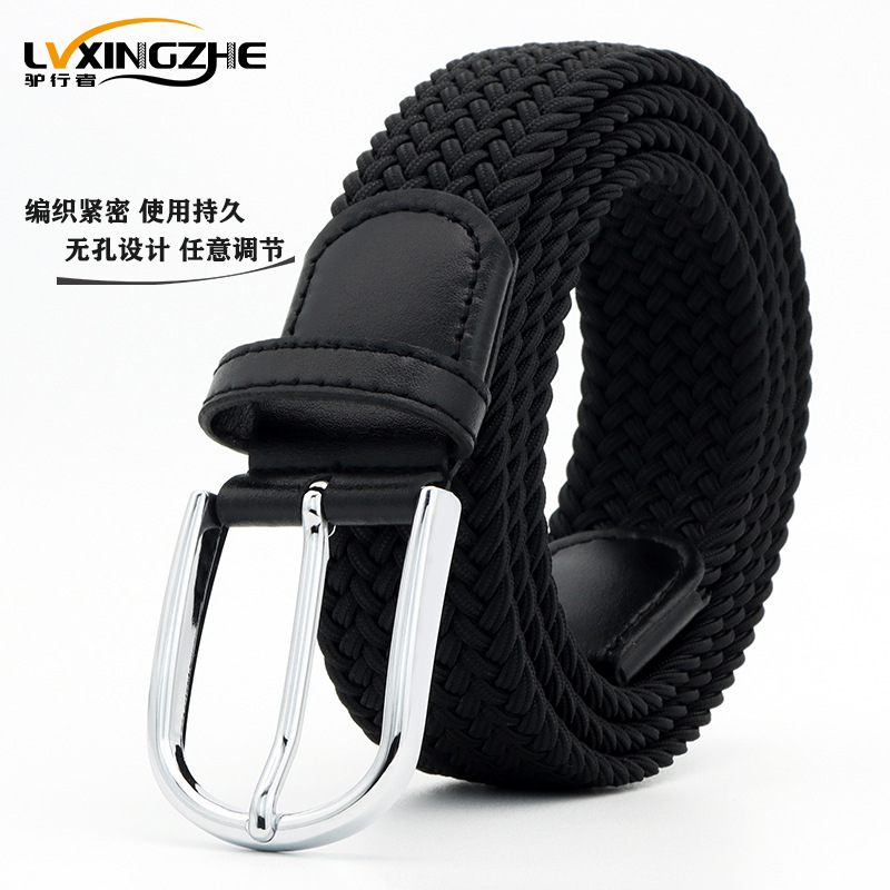 Elastic woven universal breathable sports travel belt for leisure