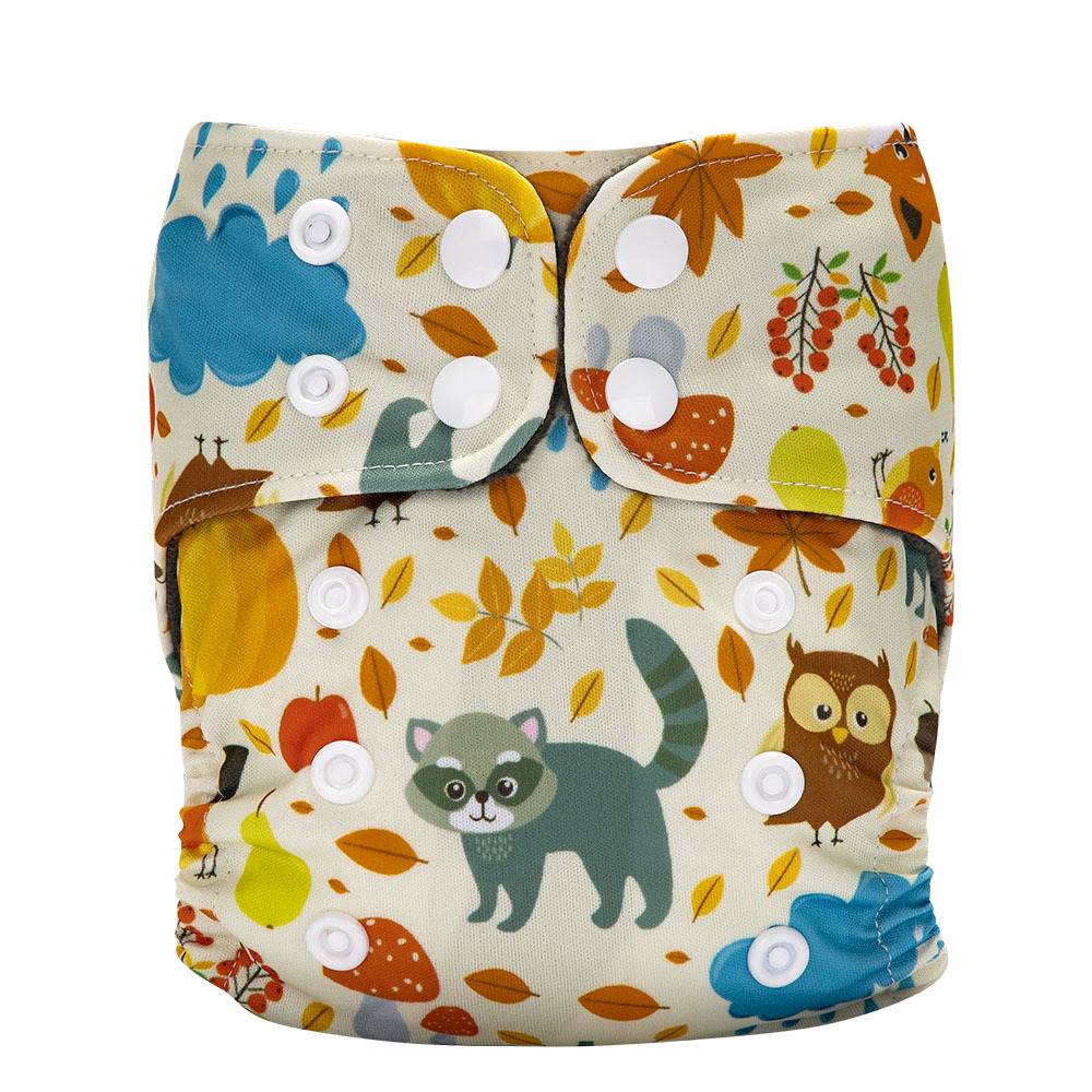 Pantalones de pañales para bebés recién nacidos transfronterizos anillo de orina polar pantalones de entrenamiento para bebés lavables transpirables pantalones impermeables a prueba de fugas