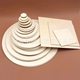 Round Wood Chip Round Square Wood Chip Handmade Various Shapes New Style Christmas Log Wood Products