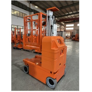 Pulver Amwp9.5-1000 Self-Propelled Aluminum Alloy Platform Mast Automatic Climbing Vehicle Aerial Work Platform