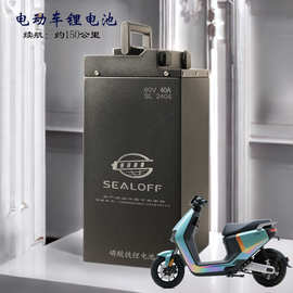 动力电池60V40A电动车电池可续航150km磷酸铁锂电池电瓶车锂电池