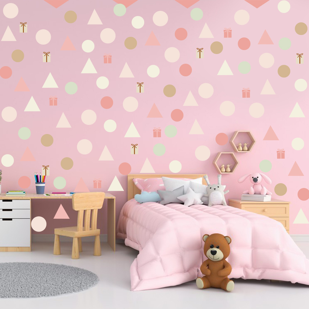 AF5958 星星圆贴纸