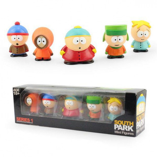 South Park South Park Foul Mouth Failure Paradise 5 Boxed Car Doll Doll Ornaments Hand-held