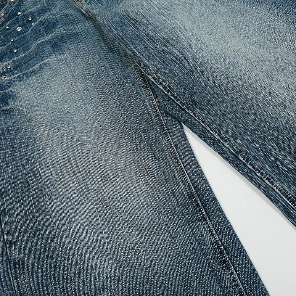 Джинсы Tide, брюки, американский стиль, свободный прямой крой