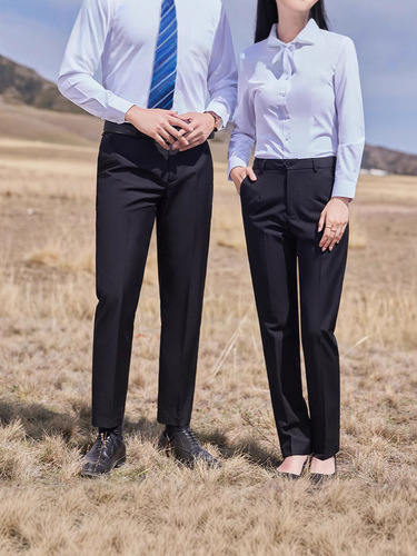 Men's Regular Fit Tailored Suit Pants Spring and Autumn Business Men's Pants Set Professional Suit Style New Straight Leg