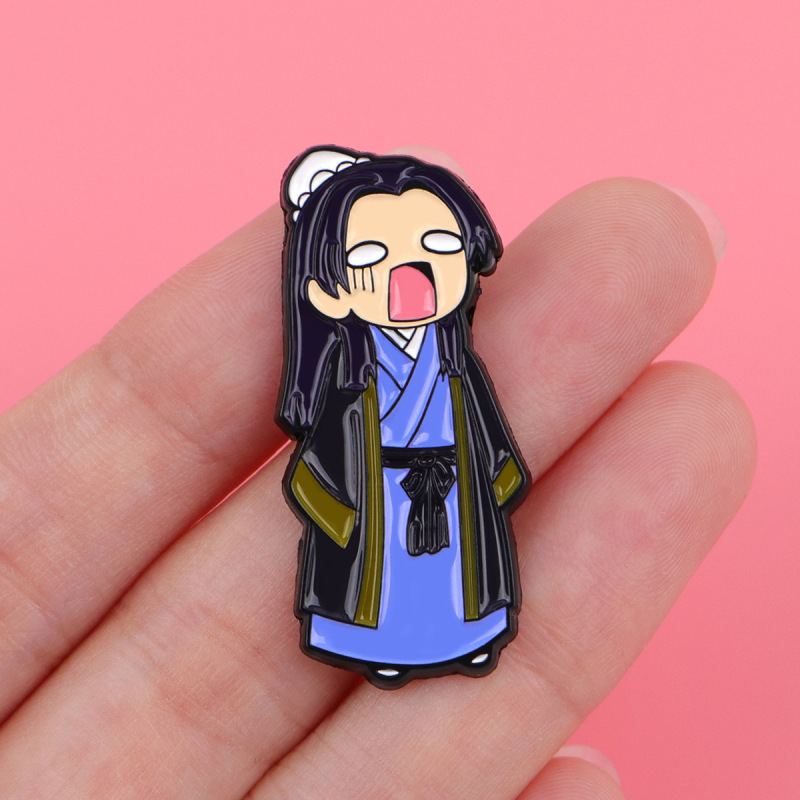药屋少女的呢喃胸针卡通金属徽章创意动漫饰品勋章服装胸针配饰|undefined