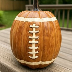 Football Pumpkin  Decor  足球南瓜装饰   大量大货