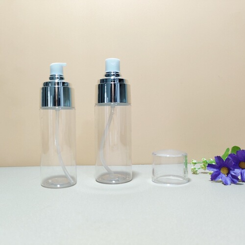 White lotion bottle 100ml 120ml 150ml perfume toner spray bottle PET plastic spray bottle