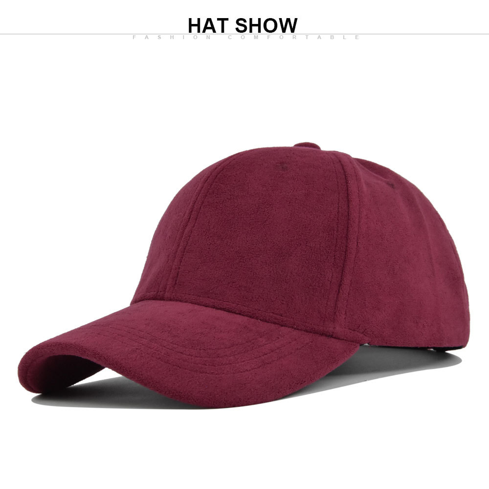 Lambswool Plain Baseball Cap Coffee