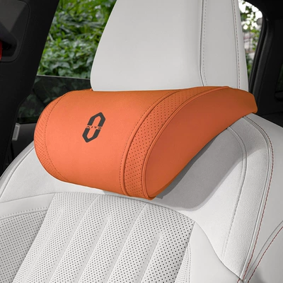 Huawei Aito Headrest M7M9M5Ultram8: Waist support - little-k-velvet-emma-orange-asking-world-headrest-1-piece