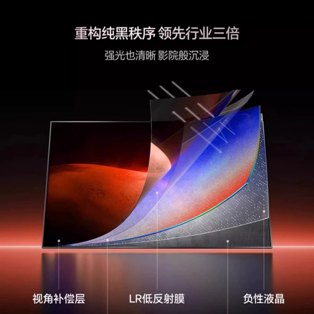 Телевизор Hisense Xiaomo 100" с превосходным изображением, чип Xinxin, U+ MiniLED, HD ЖК-экран