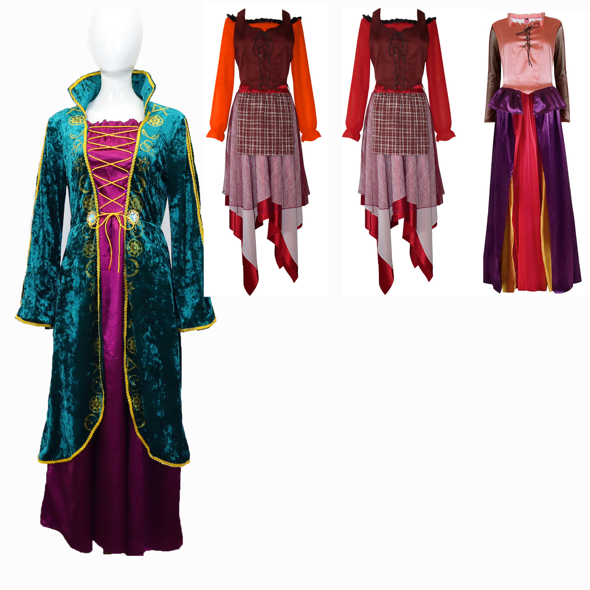 Witchcraft is also crazy 2 cosplay medieval dress Halloween children's costume role play cosplay costume