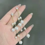 法式独特爆款流苏耳环