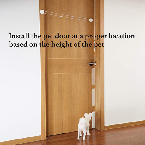Korean version pet door air-conditioned room free entry and exit door modification accessories pet self-opener auxiliary cat door dog door