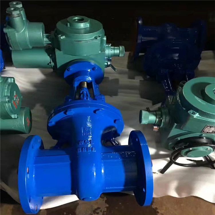 Z941F46 电动衬氟法兰闸阀Z941F46-10P工业防腐脱硫闸阀 衬氟闸阀