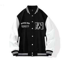 棒球服男士外套秋冬2025潮牌美式高街痞帅青少年男款宽松休闲夹克