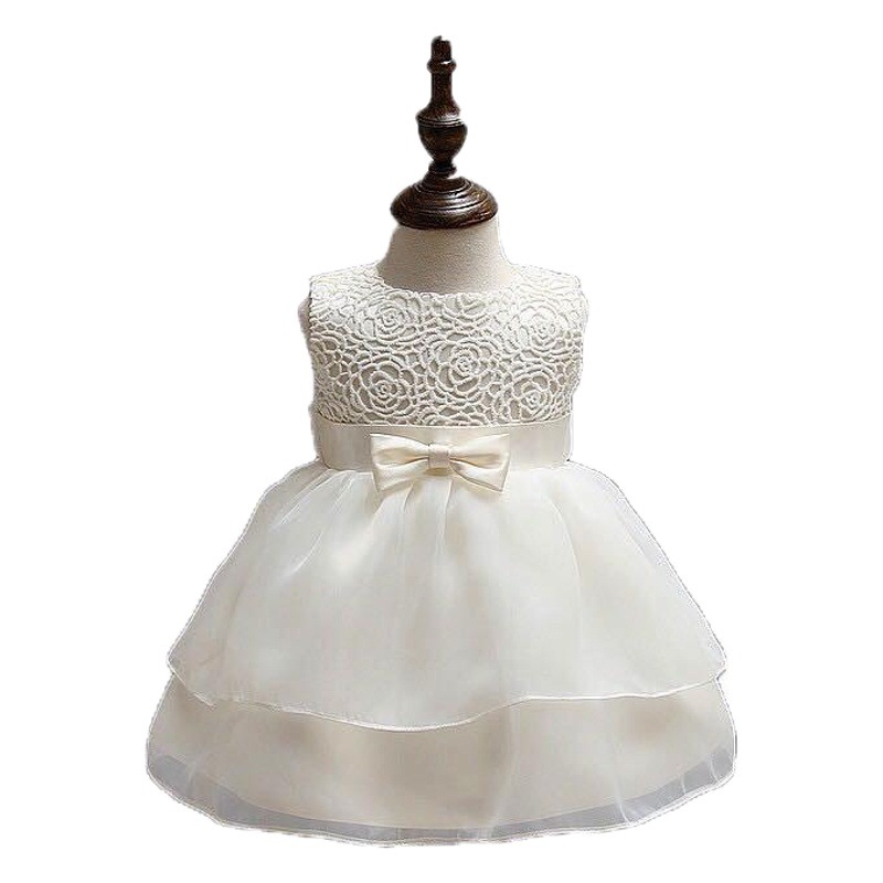 Korean Style children's Wear children's Dress Princess Dress One Year Old Baby Girl Lace Dress