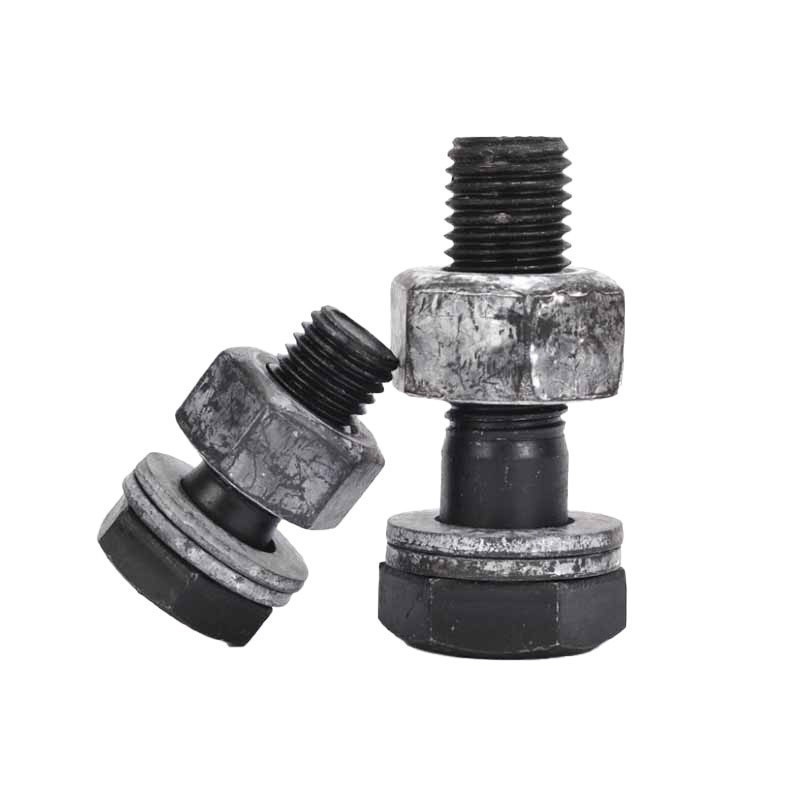 Wholesale of 10.9-second blackened hexagonal head connecting screws for steel structure high-strengt