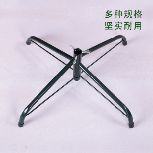 Christmas Tree Tripod Iron Bracket Christmas Decoration Tree Bottom Plastic Bracket Metal Paint Rack Various Specifications