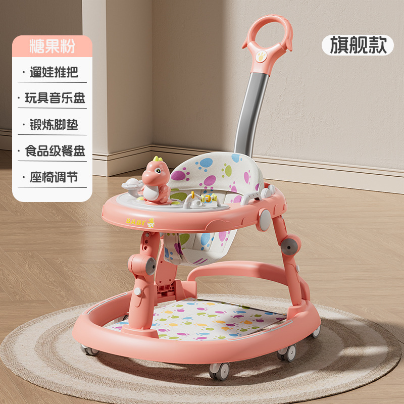 Caminata para bebés, piernas anti-o-multifunción, anti-caída, anti-vuelco, niña, niño, bebé, puede sentarse en un cochecito