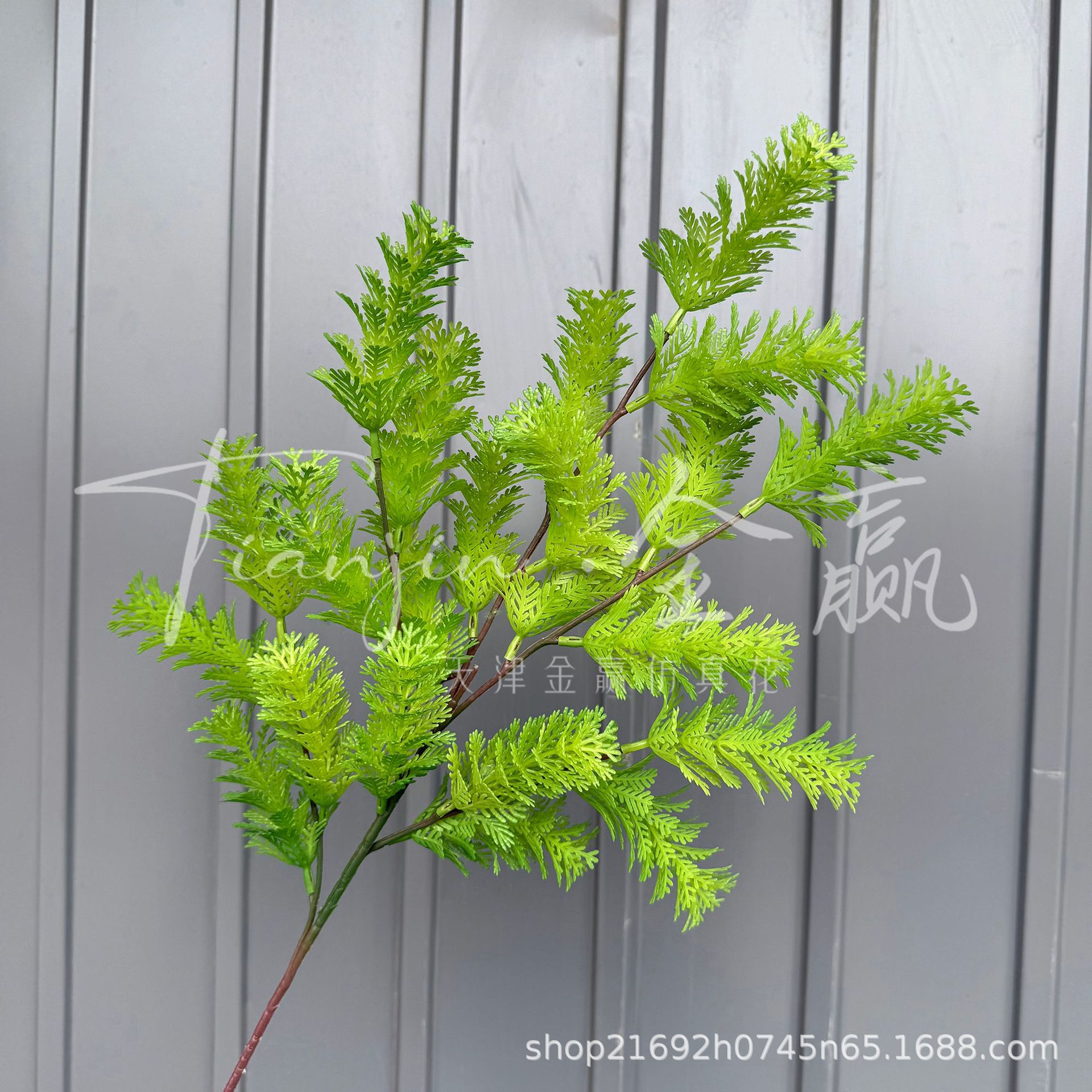 Boda Mori Simulación de flores y plantas verdes Pico de bambú Hierba Simulación de plantas verdes de invierno espárragos Plantas de simulación Escenografía de plantas verdes falsas
