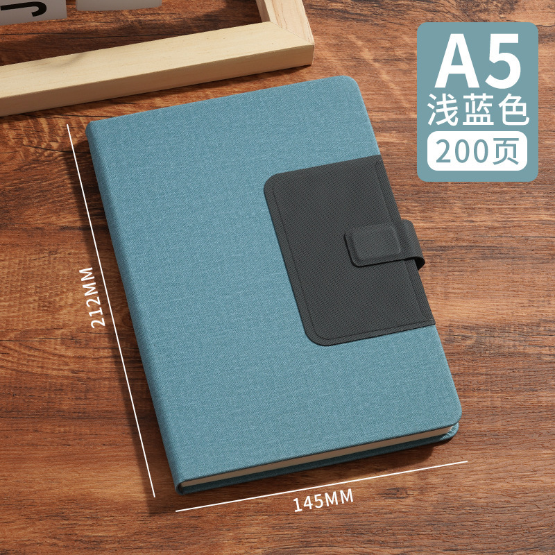 可拍a5简约商务笔记本本子定制皮质可插卡记事本横线日记本批发|undefined