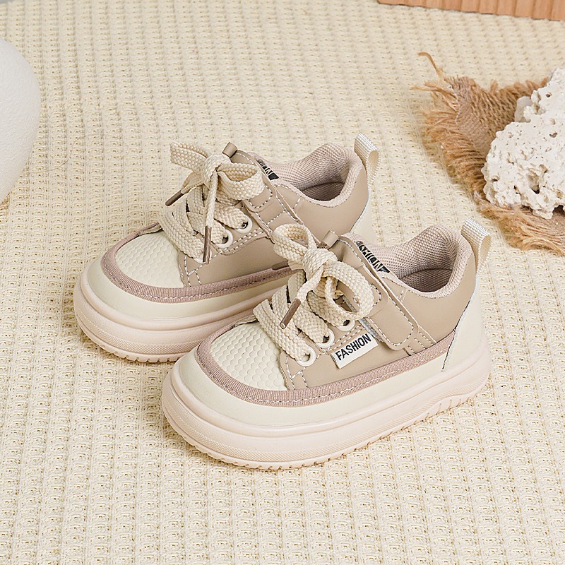 2026 primavera nuevo bebé zapatos para niños zapatos de skate de suela suave zapatos deportivos impermeables zapatos para niños zapatos individuales image 3